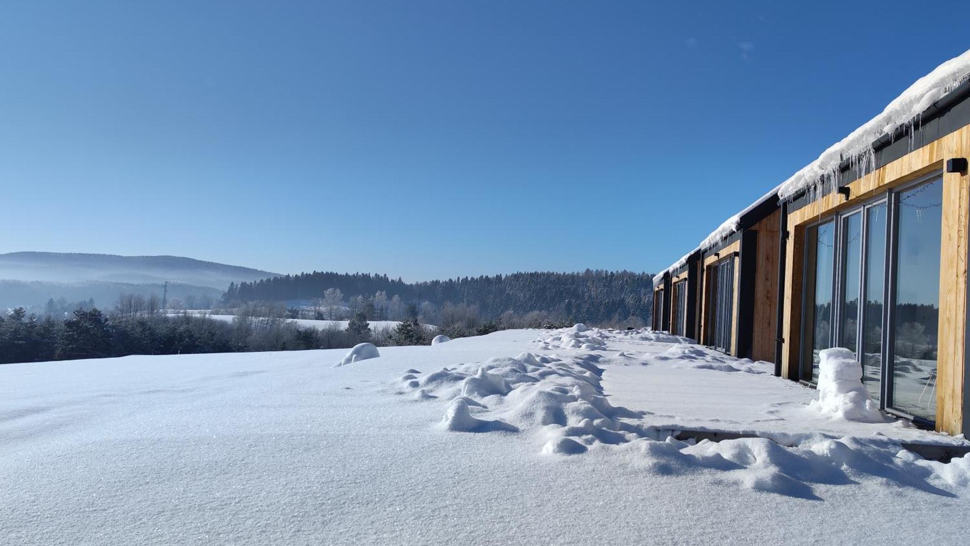 Widokowe Stodoly Bieszczady Lesko Exterior foto