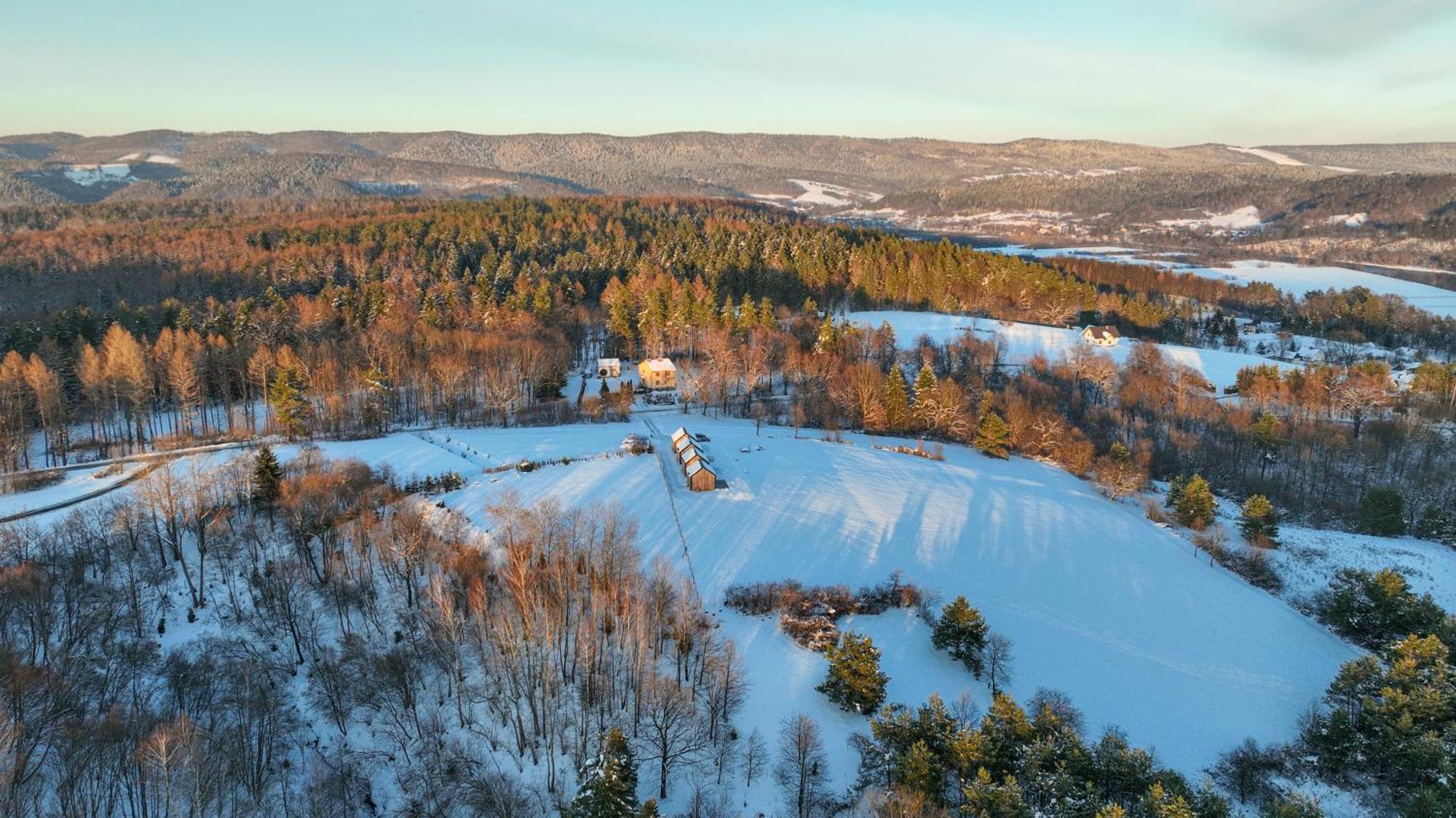 Widokowe Stodoly Bieszczady Lesko Exterior foto