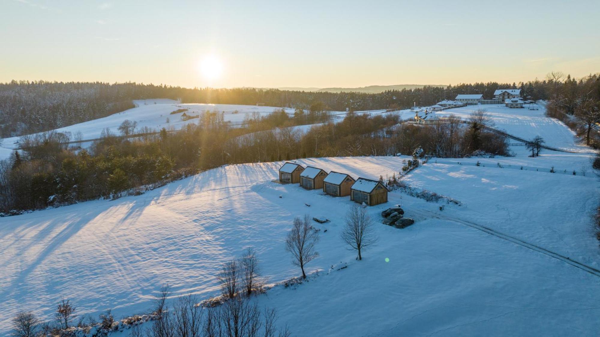 Widokowe Stodoly Bieszczady Lesko Exterior foto