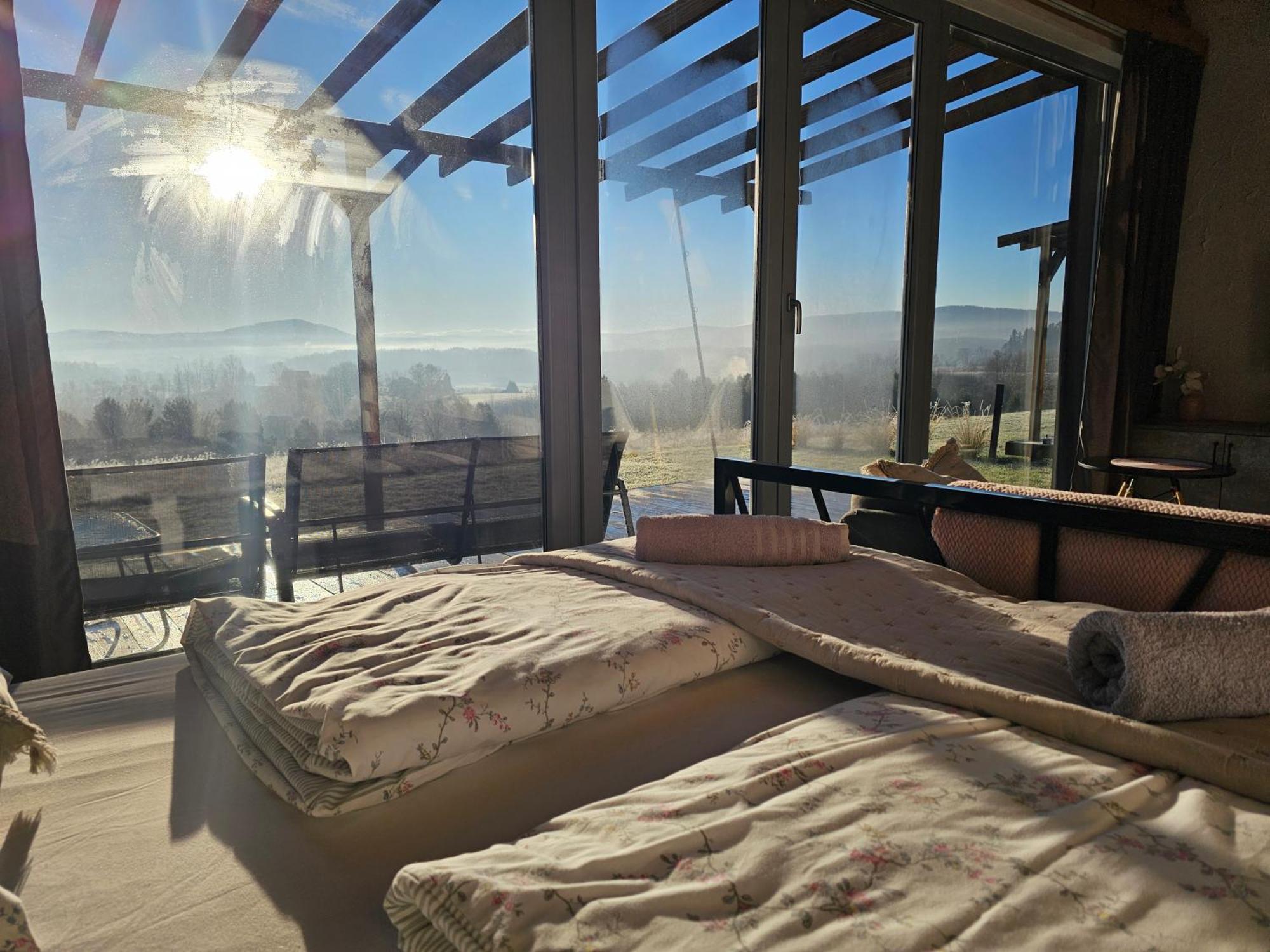 Widokowe Stodoly Bieszczady Lesko Exterior foto