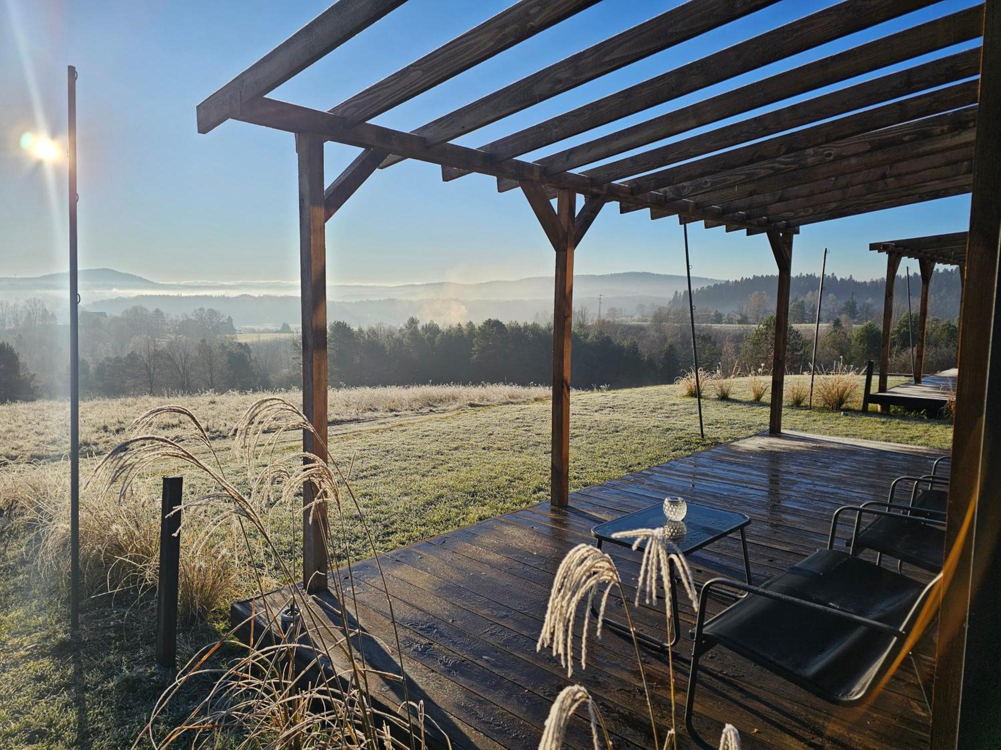 Widokowe Stodoly Bieszczady Lesko Exterior foto